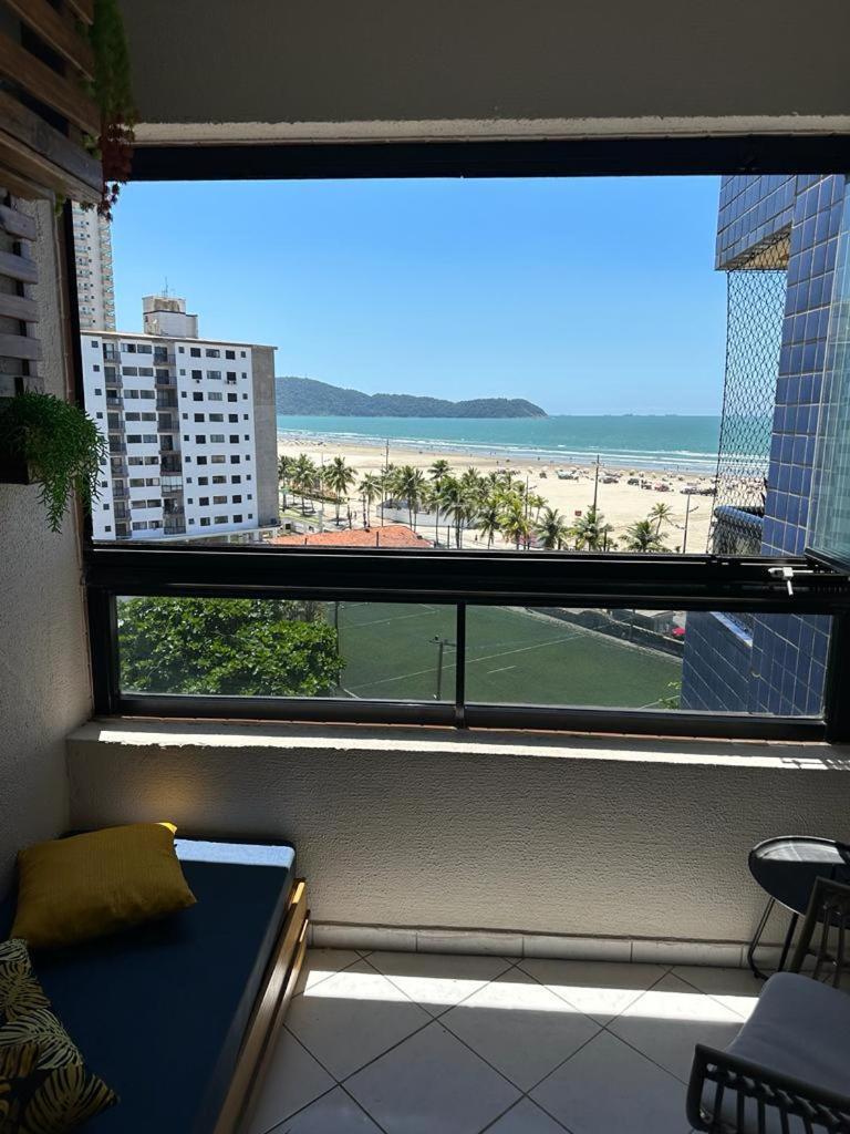 Apto Frente Mar Em Praia Grande Praia Grande (Santos) Exterior foto